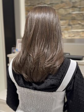 ザザ ZA/ZA 目白 オリーブブラウン/オリーブベージュ/赤み消しカラー/目白美容室