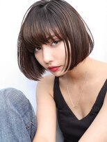 ユージュアル(THE USUAL) デジタルパーマミルクティーブロンドワンホンレイヤー夏 48