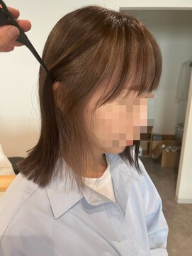 ビスポーク(BESPOKE) インナーベージュ切りっぱなし
