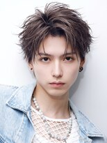 リップス 表参道店(LIPPS) 韓国風センターパートのスパイキーフェザーショート