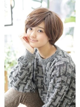 ヘア アンド スパ エジェリ プリム(hair&spa egerie prime) ノーブルな印象が漂う『大人マニッシュショート』30代40代50代