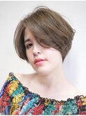 <aivee>ハンサムショート×ハイライト