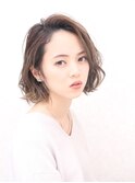 グラデーションカラー×カジュアルボブ  元武