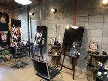 メンズサロン リレクト(men's salon Relact)の雰囲気（カット席の雰囲気です。）