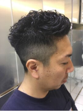 ヘアー アークス 上永谷店(hair ARKS) ワイルドツーブロックアップバング