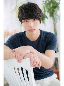 ミック ヘアアンドメイク アップ 駒込店(miq Hair&Make up) 重めバングの大人っぽショート