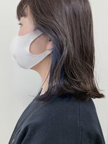 キー(kii)&nbsp;ポイントカラー　インナーカラー　福岡　天神　薬院　今泉