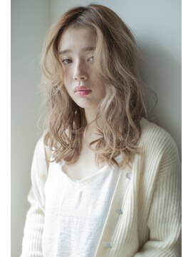 リト 自由が丘(Lit.) 【Lit.】ハイライトでシアーミルクティベージュ【担当YUKINA】