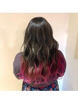 ネオヘアー 曳舟店(NEO Hair)&nbsp;裾カラーカシスピンク