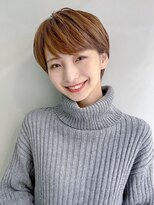 オーブ ヘアー レイア 相模大野店(AUBE HAIR leia) 20代・30代_小顔が叶う丸みショート