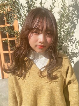 アネモネ(ANEMONE) 波巻き×モカブラウン