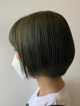 アンドアイズム(and.I'sm) くすみグリーン