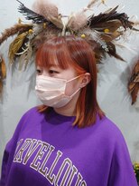 クルリ(Kururi)&nbsp;イヤリングカラー　オレンジ