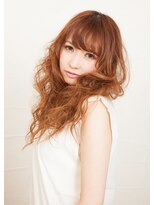 クラク 笹塚店(KURAKU) バイオレットベージュ/ふんわりレイヤー/20代30代