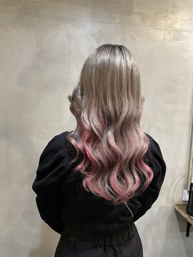 リエコー(RE'ECHO) ブリーチカラー/髪質改善/インナーカラー