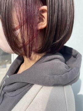 イマジン 川越(IMAGINE) 20代30代透明感抜群!可愛いインナーカラーラベンダーベージュ