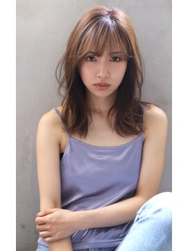 ブラン 広島八丁堀(Blanc) 【Blanc】ウルフレイヤー＿セミロング