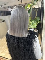 メリー オオサカ(Merly Osaka)&nbsp;透き通った艶々シルキーカラー_white gray_