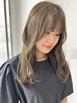 ルーム(Loom.) オリーブベージュ　オリーブグレー　ブリーチなしオリーブ