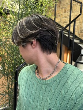 ゼスト 吉祥寺店(ZEST) 【武尊】襟足センターパート/ハイライトカラー/吉祥寺