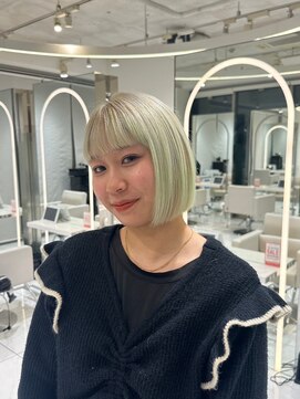 ザザ シンジュク(ZA/ZA shinjuku) タッセルボブ/切りっぱなしボブ/ぷつっとボブ