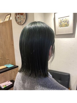 アルマヘアー(Alma hair by murasaki) ◎ダークオリーブグレーカラー◎