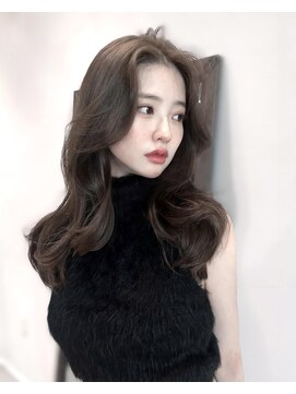 カルナ バイ エルモ(calna by ELMO) 韓国くびれヘア　シルキーグレージュ