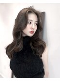 韓国くびれヘア シルキーグレージュ