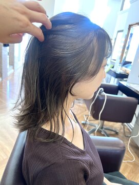 コワファースト  させぼ五番街店(COIFF1RST) 赤み無しオリーブカラー☆