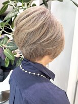 骨格矯正カットショートボブ大人ショートミセスカット