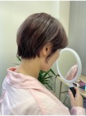 襟足美人ショート