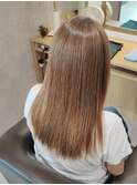 髪質改善ストレート