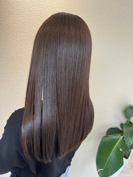 ジプソ(Gypso Hair salon) 酸熱トリートメントアッシュブラウン