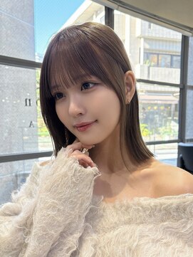 メゾンアクア 表参道(Maison ACQUA) 切りっぱなしボブ/レイヤー/ウェーブミディアム/似合わせカット