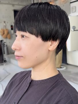 シック(sick) 刈り上げマッシュショート【福岡 パーマ 髪質改善】