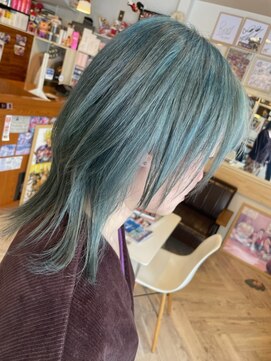 ヘア メイク ココ(hair make coco) 抹茶カラー♪♪