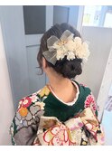 成人式ヘアセット