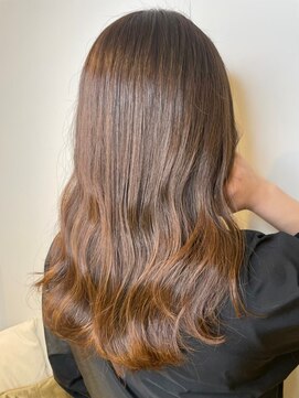 ジーナ 船橋(Zina) 髪質改善＊ロングレイヤーグレーベージュ＊美髪【Zina船橋】