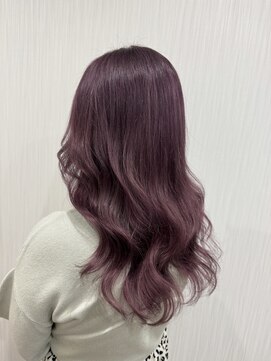 フロレゾンヘアデザインエクステ(floraison hair design exte) ピンクヴァイオレット