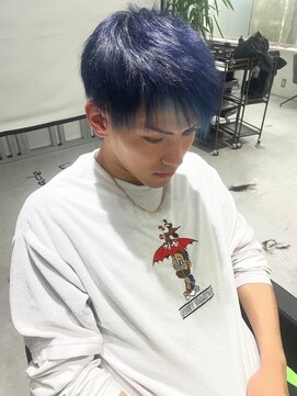 メンズサロン キング 枚方店(Men’s salon K!ng) 波巻きツイストスパイラルパーマ/フェザーパーマ/眉毛/メンズ