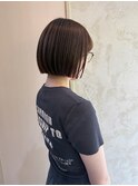 まとまるストレートボブ