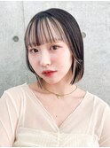 ボブ/ブリーチなし/髪質改善/縮毛矯正/韓国ボブ/立川ボブ