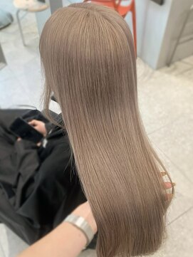 ペレ 梅田(PELE) くびれヘア/アプリコットオレンジ/夏のヘアアレンジ/梅田