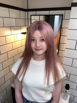 ベレーザ 渋谷(BELEZA) 15589ブリーチ＆ダブルカラー渋谷ラベンダーミルクティー