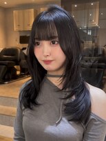 ジーナ 福岡天神(Zina) 重ため韓国レイヤーカットZina福岡天神