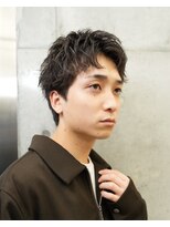 レタッチバイフィフス(RETOUCH by fifth)&nbsp;原宿スパイキーショートシャドウパーマメンズベリーショート30代