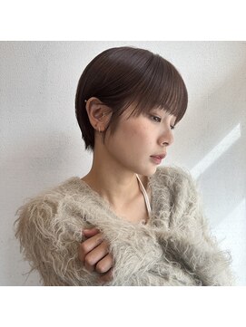 ドルセ(Dulce) オレンジブラウンショート20代～４０代　似合わせ　大人スタイル