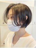 天神大名ショートボブショートカット大人ショートくびれショート