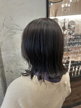 シュープ アニュー ラスパ太田川店(SHOOP anyu) 外ハネハイライトスタイル