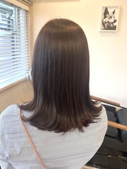 【超音波アイロン/髪質改善】超浸透テクノロジーで髪にトリートメントを浸透させ髪の内側からしっかり補修!